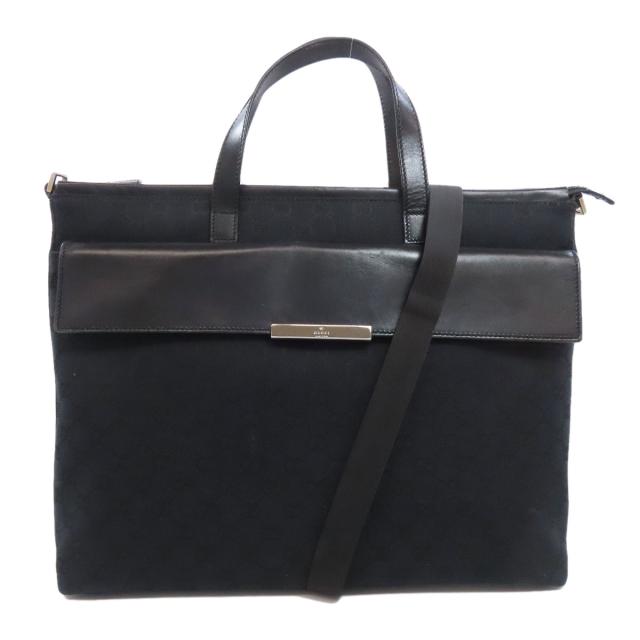 グッチ GUCCI 015・3712 GG柄 2WAY ビジネスバッグ キャンバス メンズ