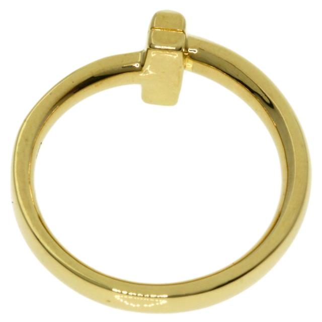 ティファニー TIFFANY&amp;Co.  Tワン ナロー  リング・指輪 K18イエローゴールド レディース  中古_4