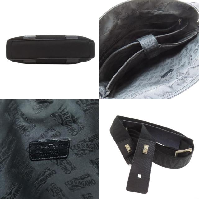 サルヴァトーレフェラガモ Salvatore Ferragamo 2WAY トートバッグ ナイロン素材 レディース 中古_4