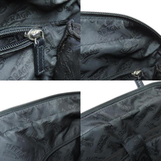 サルヴァトーレフェラガモ Salvatore Ferragamo 2WAY トートバッグ ナイロン素材 レディース 中古_5