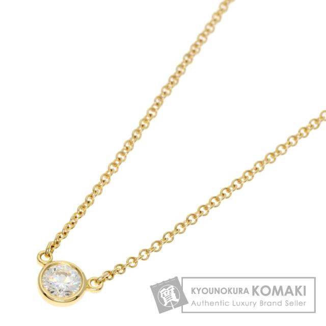 【335】ティファニー バイザヤード ダイヤモンド ネックレス K18 335】ティファニー バイザヤード ダイヤモンド ネックレス K18