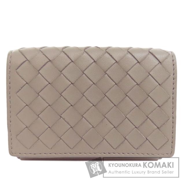 ボッテガヴェネタ BOTTEGA VENETA コンパクトウォレット イントレチャート 中古 折りたたみ財布
