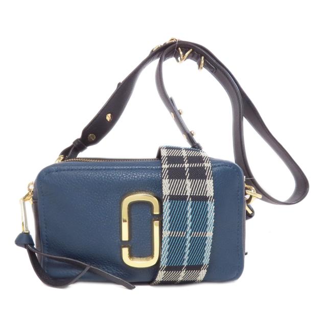 マーク・ジェイコブス MARC JACOBS  スナップショット ダブルJ  ショルダーバッグ レザー 中古_1