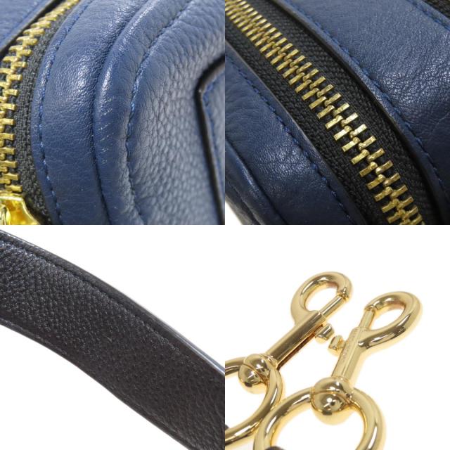 マーク・ジェイコブス MARC JACOBS  スナップショット ダブルJ  ショルダーバッグ レザー 中古_8