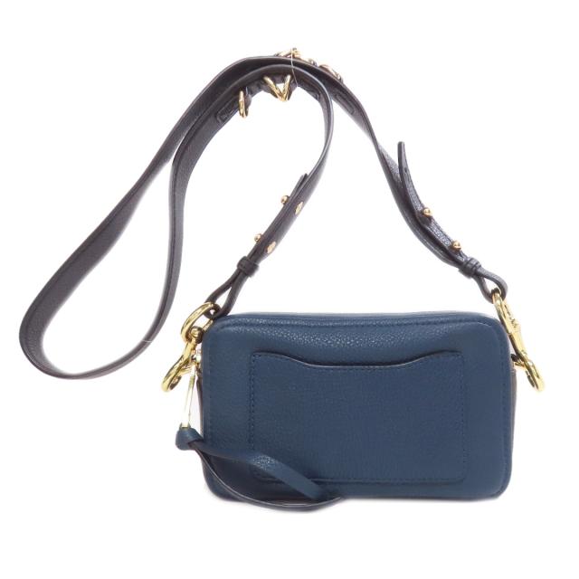 マーク・ジェイコブス MARC JACOBS  スナップショット ダブルJ  ショルダーバッグ レザー 中古_2