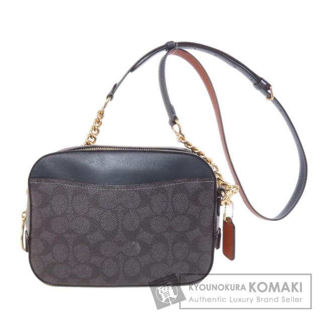 コーチ COACH 31208  シグネチャー  ショルダーバッグ PVC レディース  中古