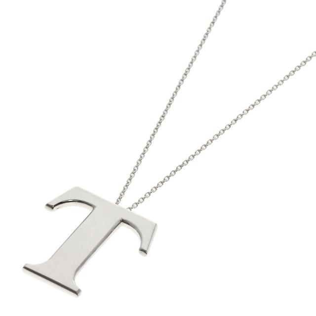 ティファニー TIFFANY&Co. T ロゴ ネックレス シルバー レディース 中古_1