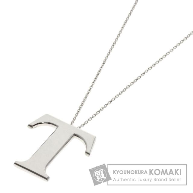 ティファニー TIFFANY&Co. T ロゴ ネックレス シルバー レディース 中古