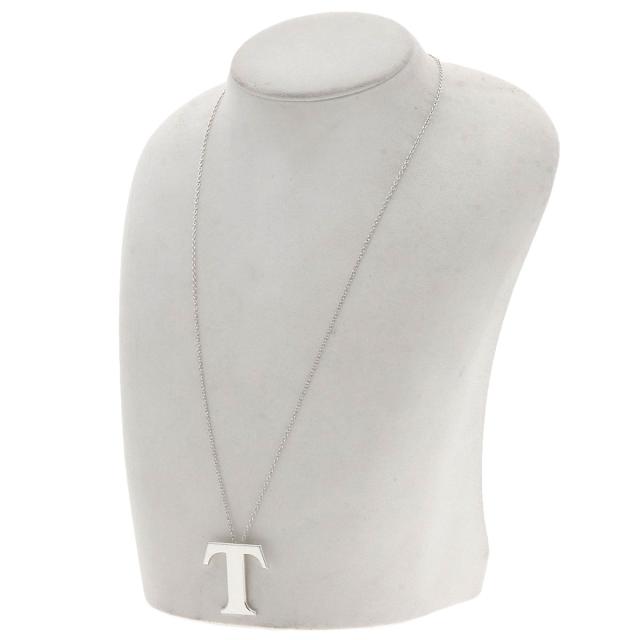 ティファニー TIFFANY&Co. T ロゴ ネックレス シルバー レディース 中古_4