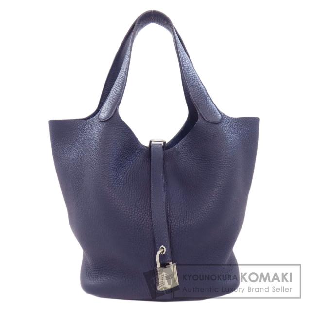 エルメス HERMES  ピコタンロックMM シルバー金具  ハンドバッグ トリヨン レディース  中古