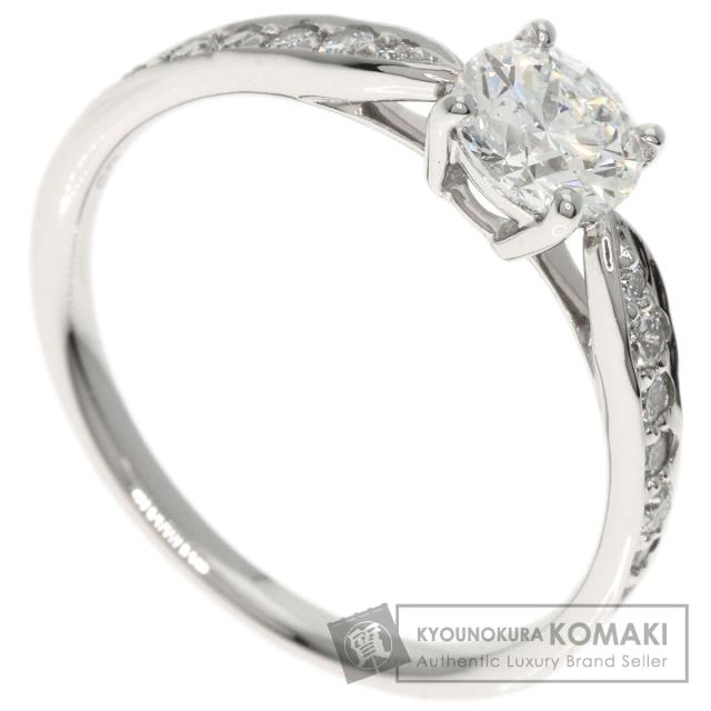 ティファニー TIFFANY&amp;Co.  ハーモニー ダイヤモンド  リング・指輪 プラチナPT950 レディース  中古