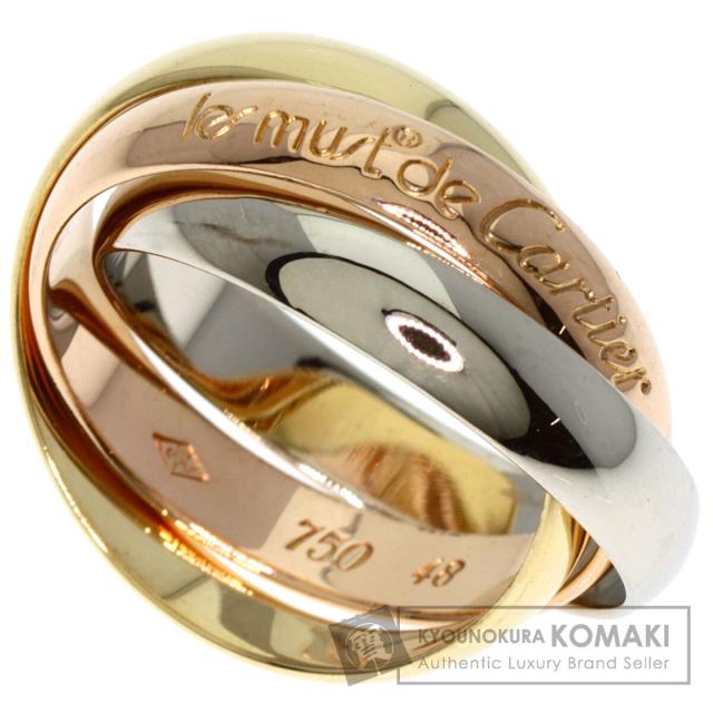K18 Cartier カルティエ トリニティリング 48 50607080-1_wm.jpg