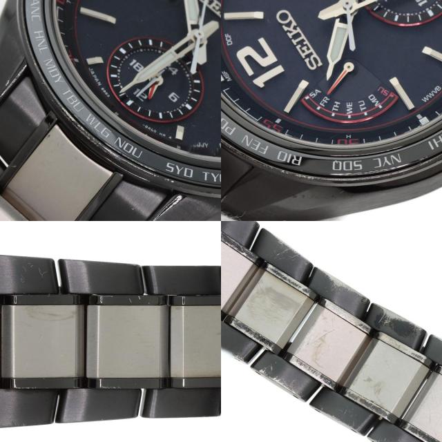 セイコー SEIKO SAGA267 8B63-0AS0 ブライツ フライト エキスパート 腕時計 チタンセラミック 中古_7