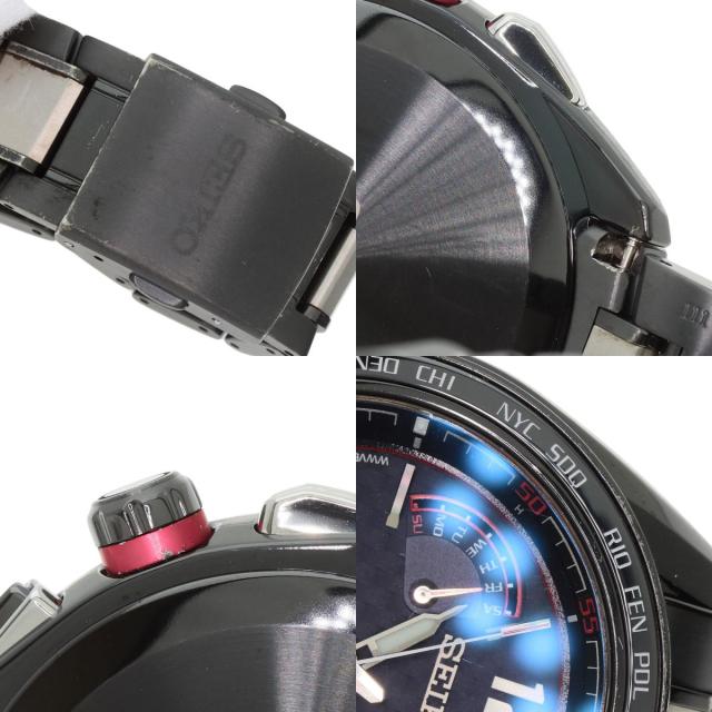 セイコー SEIKO SAGA267 8B63-0AS0 ブライツ フライト エキスパート 腕時計 チタンセラミック 中古_8