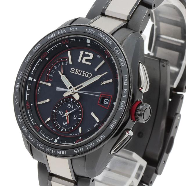 セイコー SEIKO SAGA267 8B63-0AS0 ブライツ フライト エキスパート 腕時計 チタンセラミック 中古_3