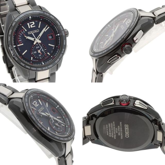 セイコー SEIKO SAGA267 8B63-0AS0 ブライツ フライト エキスパート 腕時計 チタンセラミック 中古_4