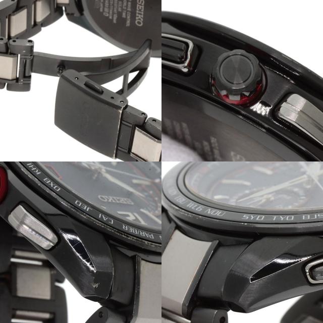 セイコー SEIKO SAGA267 8B63-0AS0 ブライツ フライト エキスパート 腕時計 チタンセラミック 中古_5