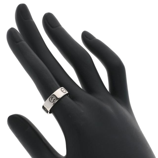 カルティエ CARTIER ラブリング #51 リング・指輪 K18ホワイトゴールド  