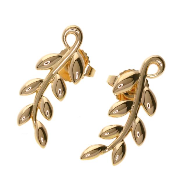 Tiffany & Co. オリーブ リーフ クライマーピアス Tiffany オリーブ