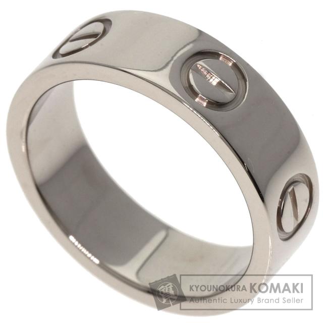 カルティエ CARTIER ラブリング #48 リング・指輪 K18ホワイトゴールド  