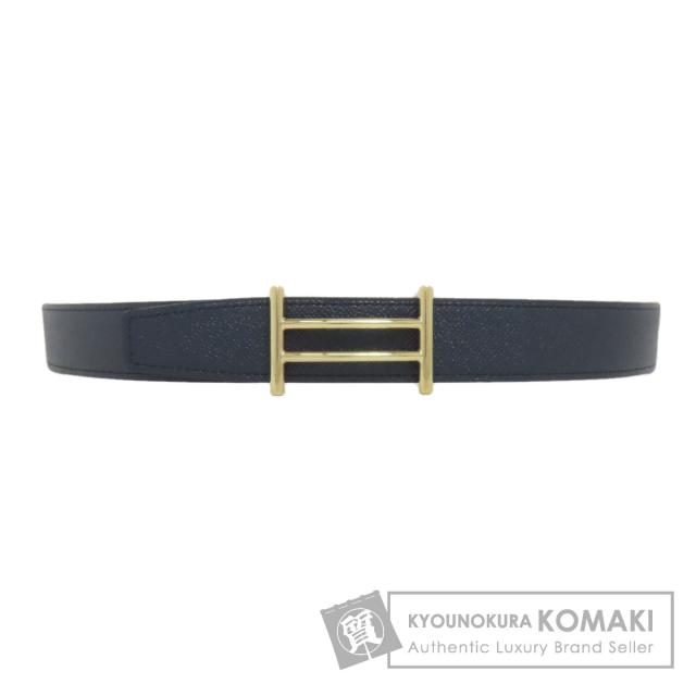 エルメス HERMES  Hベルト ゴールド金具  ベルト エプソン メンズ  中古