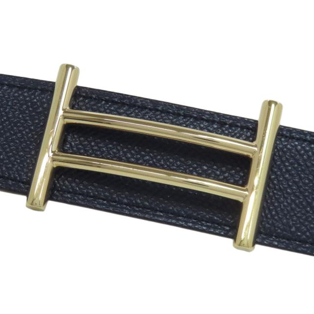 エルメス HERMES Hベルト ゴールド金具 ベルト エプソン メンズ 中古