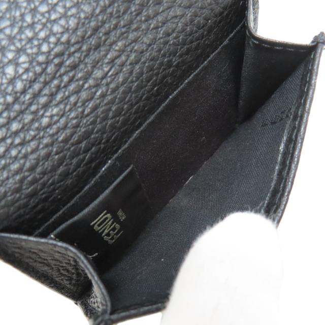 フェンディ FENDI 7M0280  ロゴ  二つ折り財布（小銭入れあり） レザー レディース  中古_5
