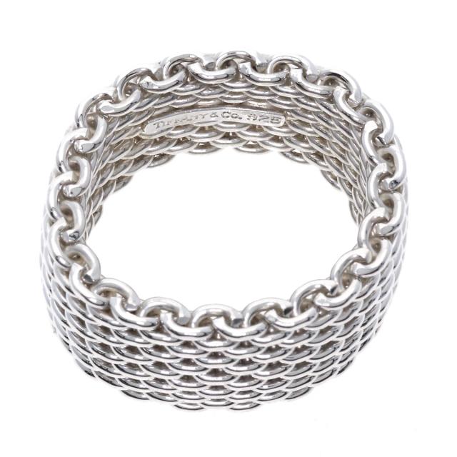 Tiffany&Co. ティファニー サマセット メッシュ バングル SV925