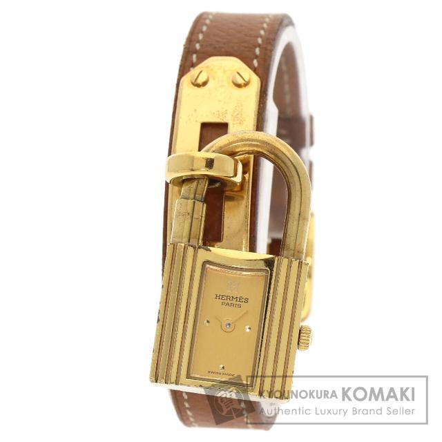 ☆HERMES エルメス ケリーウォッチ 時計ベルトのみ レザー グリーン
