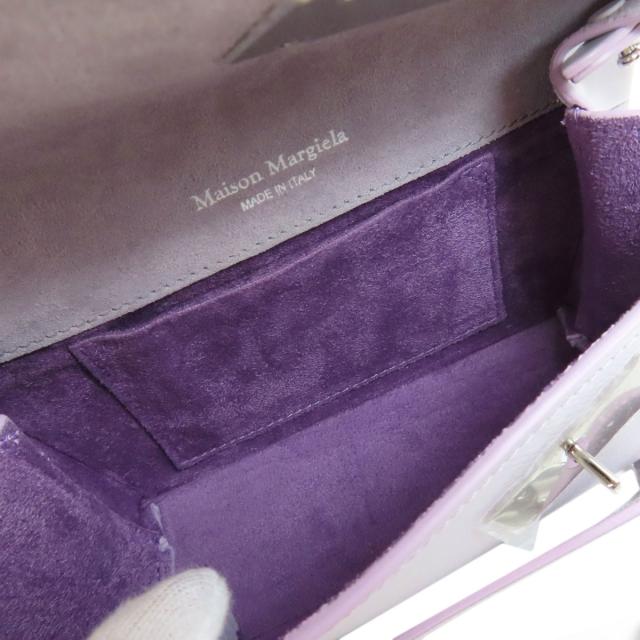 メゾン・マルジェラ MaisonMargiela スナッチト スモール ショルダーバッグ PVC レディース 中古_5