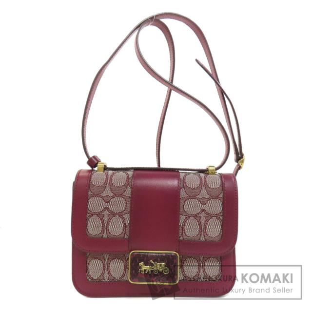 コーチ COACH C3760  アリーショルダーバッグ  ショルダーバッグ キャンバス レディース  中古