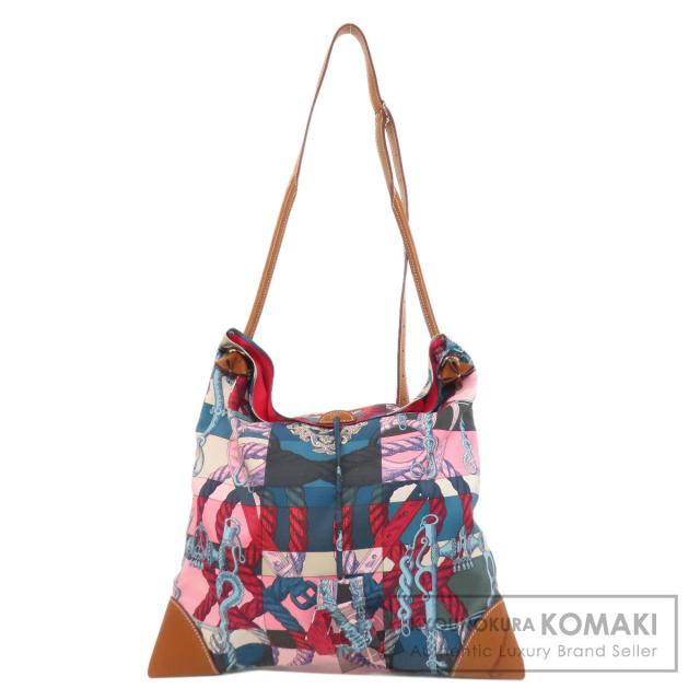 エルメス HERMES  シルキーシティ  ショルダーバッグ シルク レディース  中古
