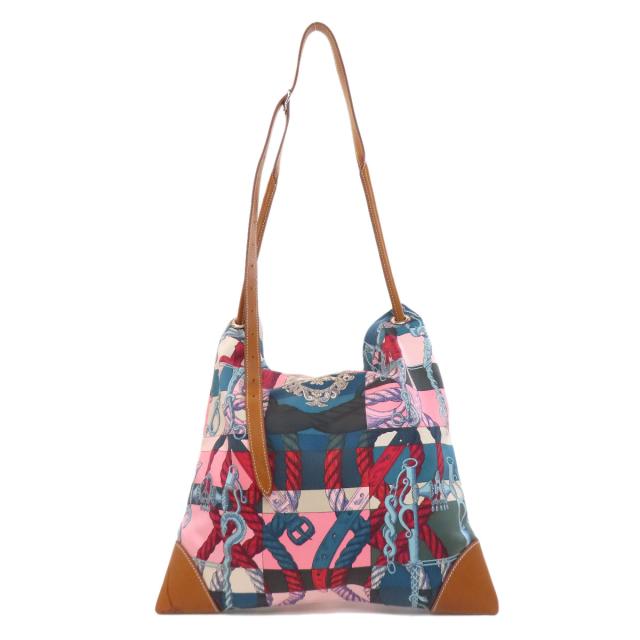 エルメス HERMES シルキーシティ ショルダーバッグ シルク レディース 中古_2