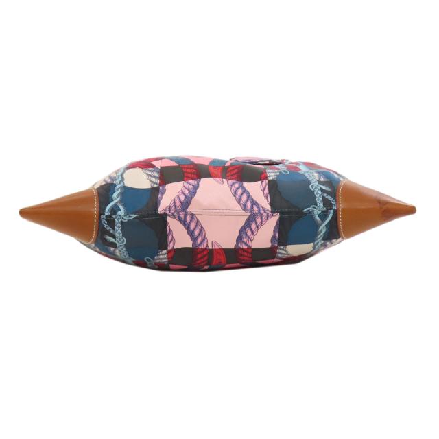 エルメス HERMES シルキーシティ ショルダーバッグ シルク レディース 中古_4