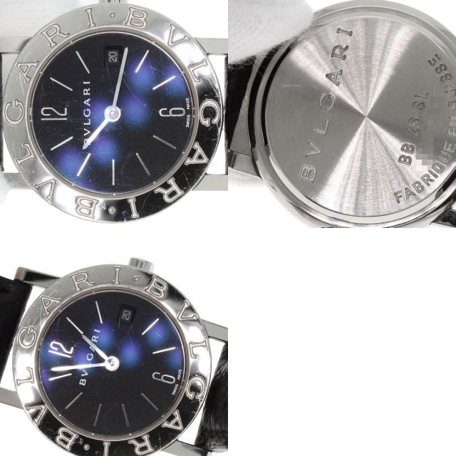 ブルガリ BVLGARI BB26SL ブルガリブルガリ 腕時計 ステンレススチール 革 レディース 中古_9