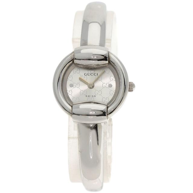 美品！GUCCI 1400L ステンレススチール 時計 グッチ GUCCI 1400L ラウンドフェイス 腕時計 ステンレス