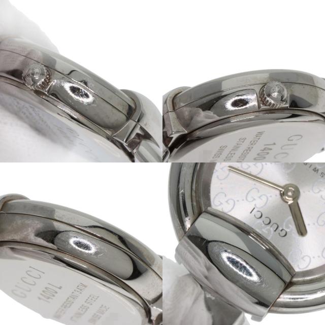 グッチ GUCCI 1400L ラウンドフェイス 腕時計 ステンレス