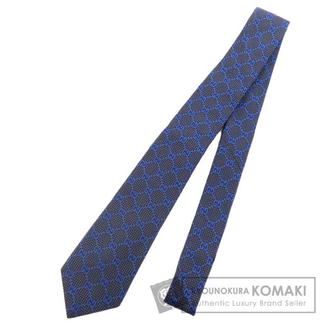 グッチ GUCCI GG柄 ネクタイ シルク メンズ 中古 ネクタイ