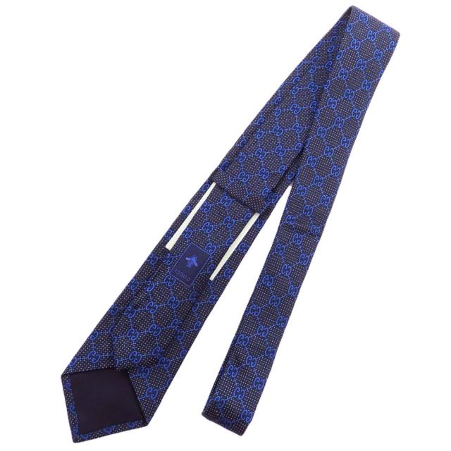 グッチ GUCCI GG柄 ネクタイ シルク メンズ 中古 ネクタイ