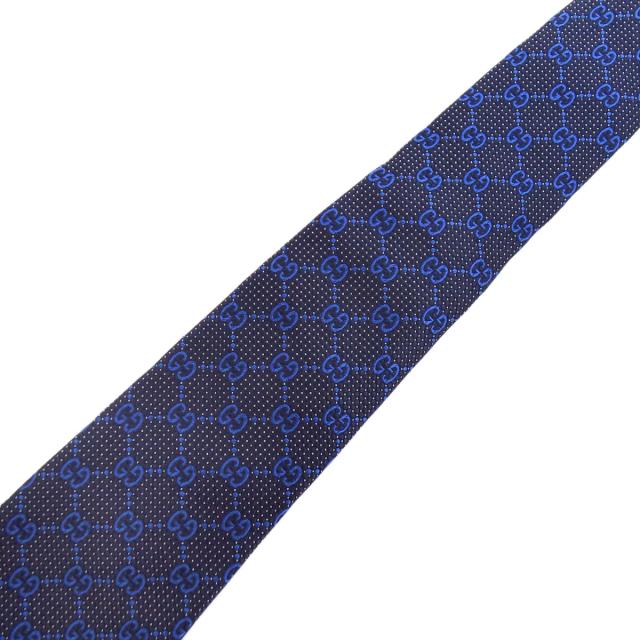グッチ GUCCI GG柄 ネクタイ シルク メンズ 中古 ネクタイ