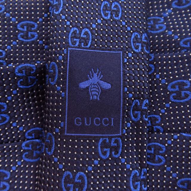 グッチ GUCCI GG柄 ネクタイ シルク メンズ 中古 ネクタイ
