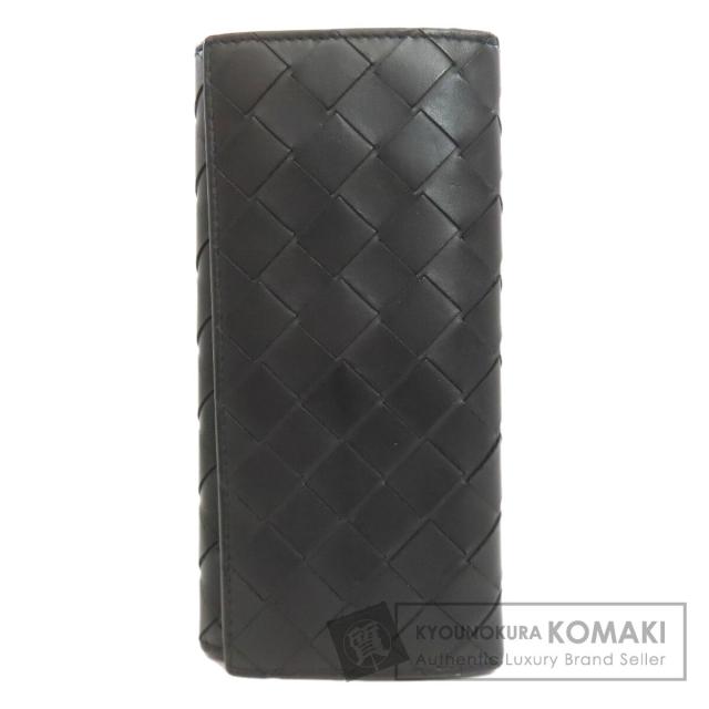 ボッテガヴェネタ BOTTEGA VENETA  イントレチャート  長財布（小銭入れなし） カーフ 中古