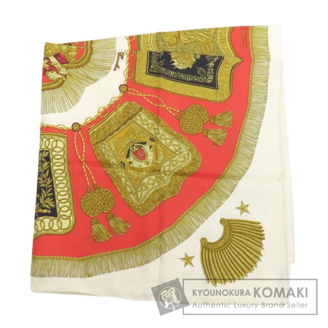 エルメス HERMES  カレ90 サーベル飾袋  スカーフ シルク レディース  中古