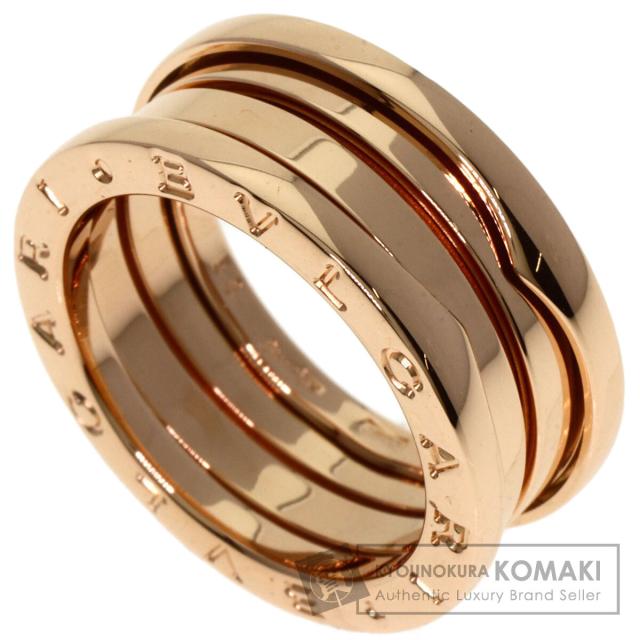 ブルガリ BVLGARI  B-zero1 ビーゼロワン 3バンド #53  リング・指輪 K18ピンクゴールド 中古