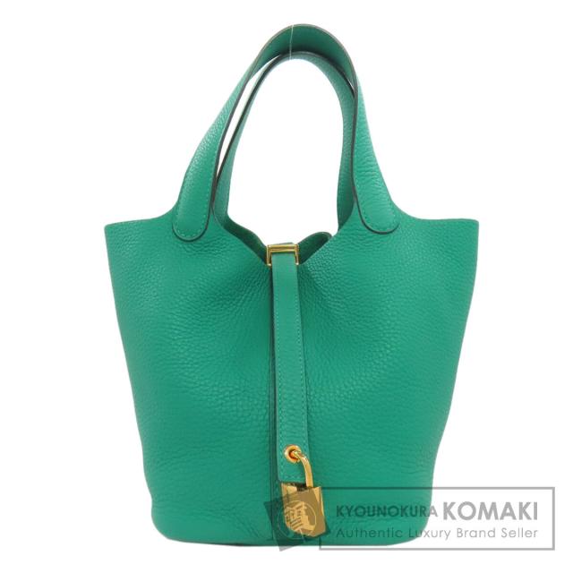 エルメス HERMES  ピコタンロックPM ゴールド金具  ハンドバッグ トリヨンクレマンス 中古