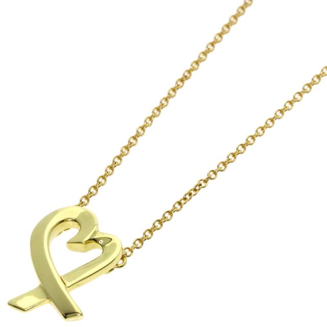 ティファニー TIFFANY&Co. ラビングハート ネックレス K18 ティファニー TIFFANY&Co. ラビングハート ネックレス K18