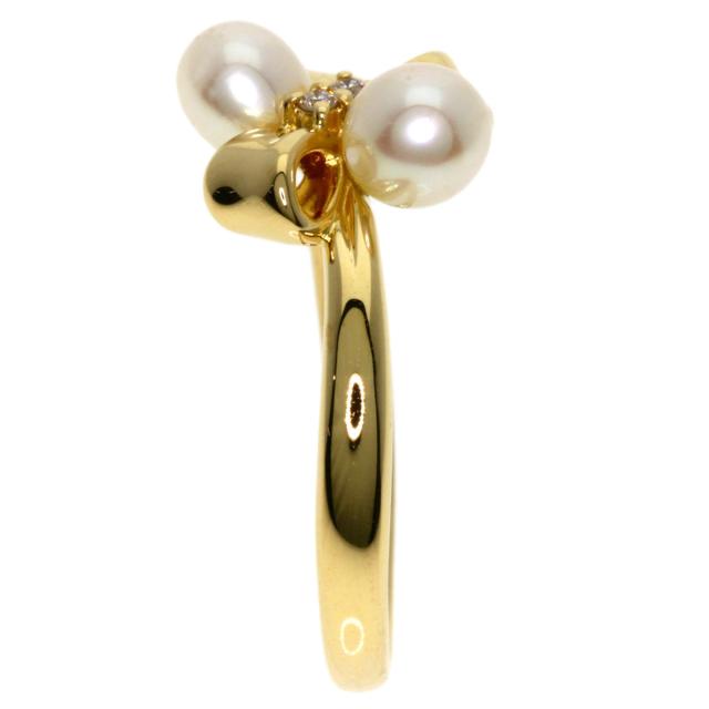 タサキTASAKI K18イエロートパーズ パールリング - タサキ TASAKI 10号