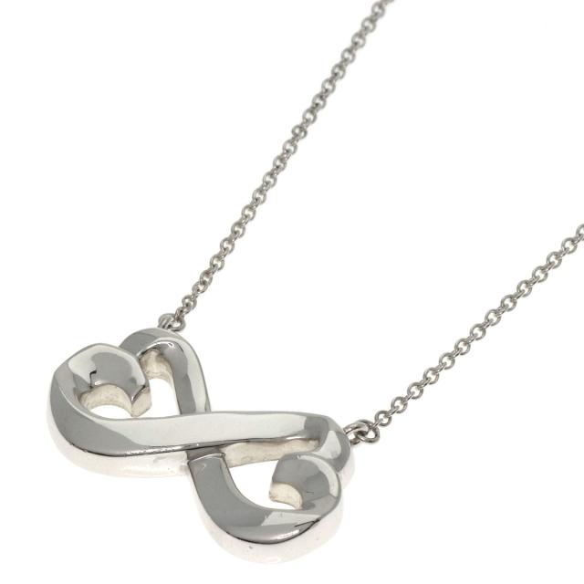 ティファニー TIFFANY&Co. ダブル ラビングハート ネックレス シルバー レディース 中古 ネックレス