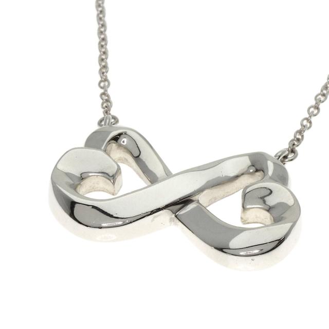 ティファニー TIFFANY&Co. ダブル ラビングハート ネックレス シルバー レディース 中古 ネックレス