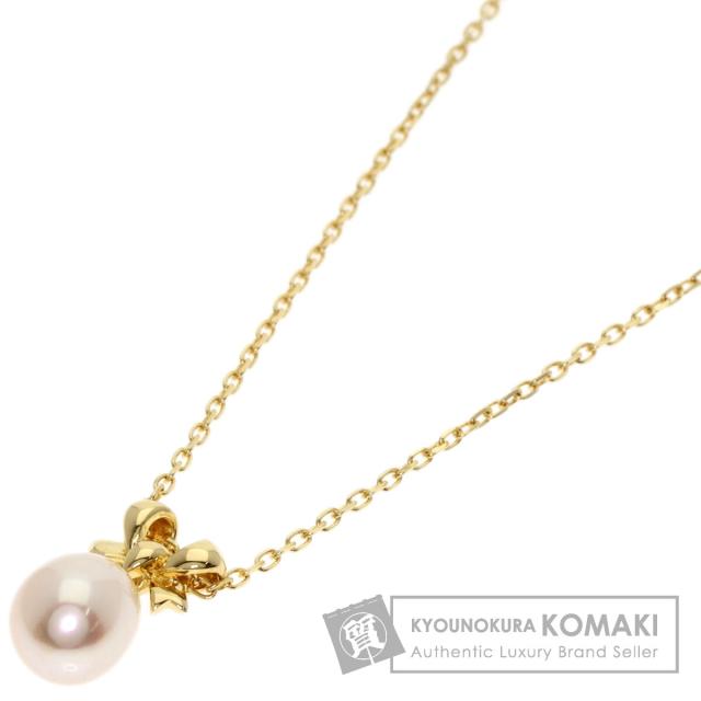 ミキモト MIKIMOTO  パール 真珠  首飾り K18黄色ゴールド レディース  中古